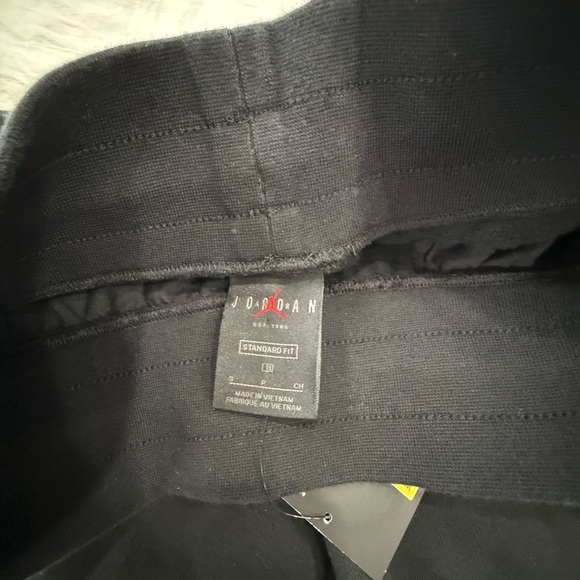 Jordan Black Shorts with Red Emblem - Picture 7 of 13